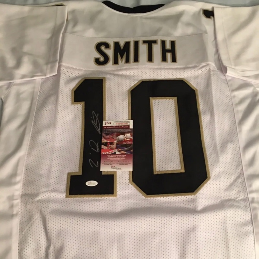 Tre'Quan Smith Signed New Orleans Saints Jersey (JSA COA)